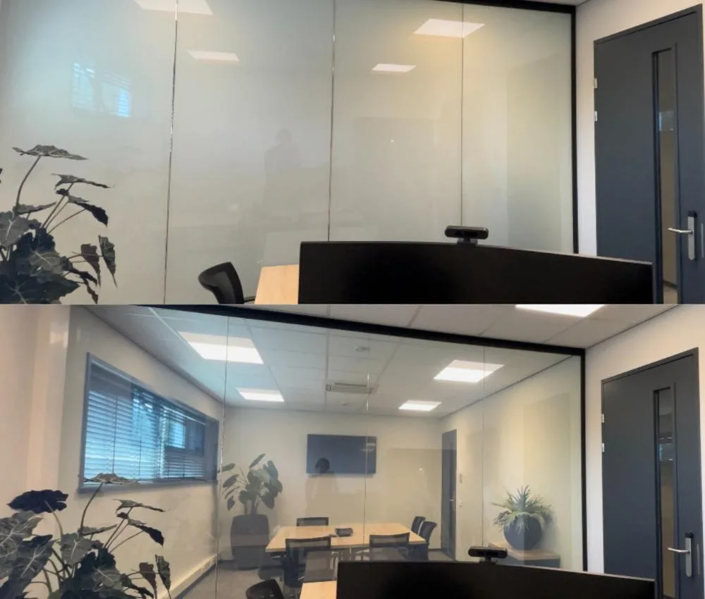 HTC International Kantoor privacy folie slimme folie